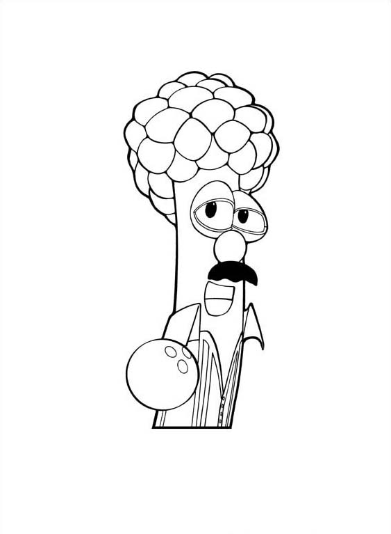 veggie tales coloring pages